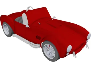 Shelby AC Cobra 3D Model preview