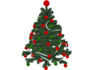 Christmas Tree 3D Model preview