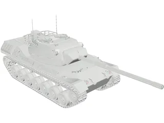 Leopard 1 3D Model preview