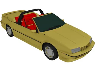 Chevrolet Beretta (1990) 3D Model preview