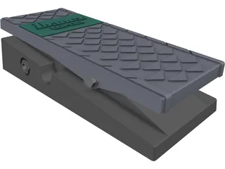 Ibanez WH10 Wah-Wah 3D Model preview
