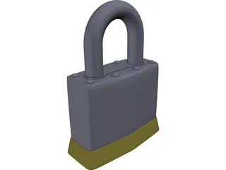 MasterLock 3D Model preview