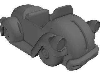 Toy Car 3D Model preview