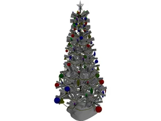 Christmas Tree 3D Model preview