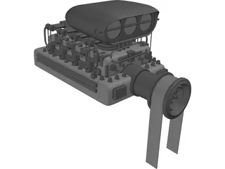 Blower 3D Model preview