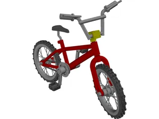 Bicycle 3D Model preview