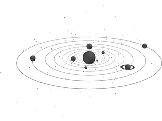 Solar System 3D Model preview