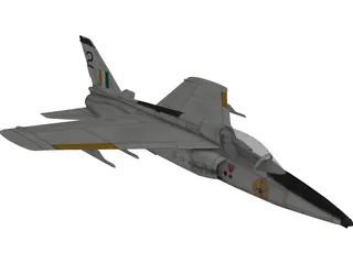 HAL Ajeet F.1 3D Model preview