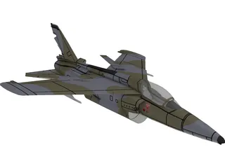 Folland Gnat Mk1 3D Model preview