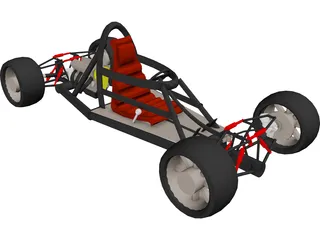 Buggy 3D Model preview