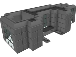 Office Building 3D Model preview