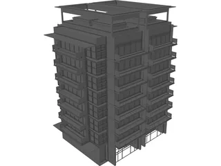 Building HGF 3D Model preview