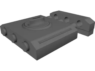 Key Lock for Doors 3D Model preview