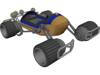 Buggy 3D Model preview