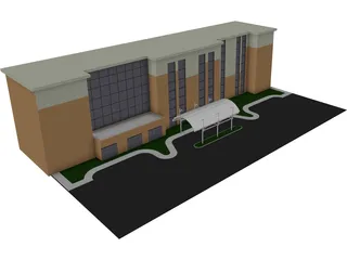 Building Canopy 3D Model preview
