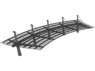 Building Canopy 3D Model preview