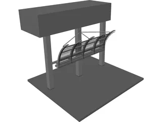 Building Canopy 3D Model preview