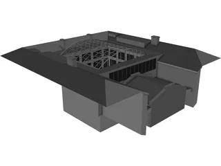 Building Vault 3D Model preview