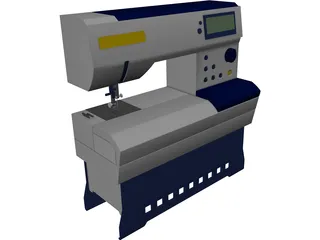 Sewing Machine 3D Model preview