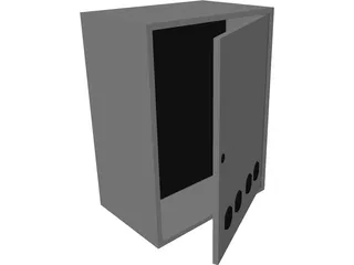Electrical Box 3D Model preview
