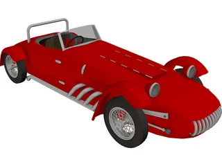 Kurtis 500 (1954) 3D Model preview