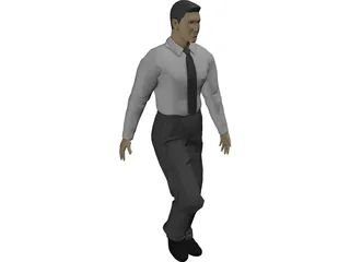Man 3D Model preview