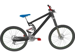 Bike Rocky Mountain RM7 3D Model preview
