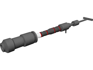 Hot Stab 3D Model preview