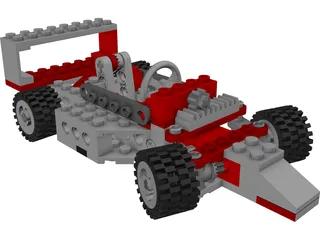 Toy Car 3D Model preview
