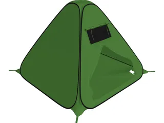 Tent 3D Model preview