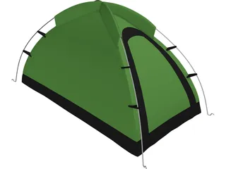 Tent 3D Model preview