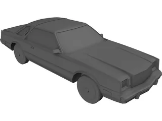 Chrysler Cordoba 3D Model preview