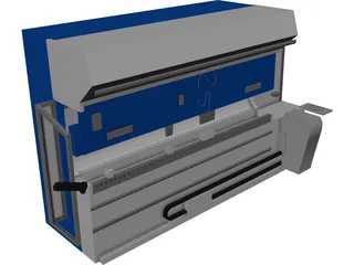Folding Machine 3D Model preview