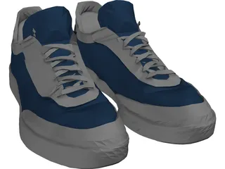 Mens shoes 3D Model preview