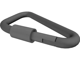 Safety Hook 3D Model preview