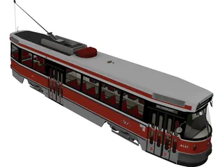 Toronto Coach 3D Model preview