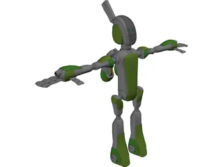 Kyo Robot 3D Model preview