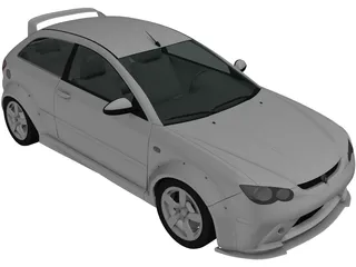 Proton Satria Nea 1.6 3D Model preview