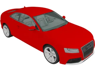 Audi RS5 (2011) 3D Model preview