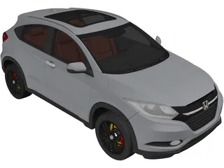 Honda HR-V (2017) 3D Model preview