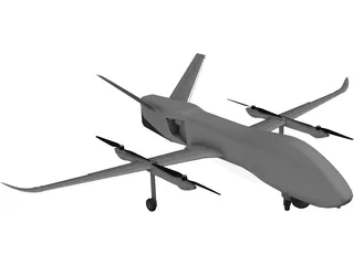Global Hawk 3D Model preview