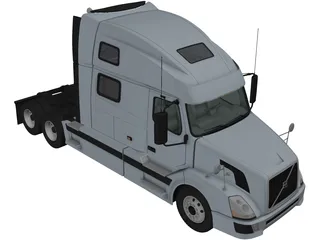 Volvo VNL 780 3D Model preview