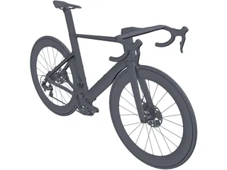 Road Bicycle 3D Model preview