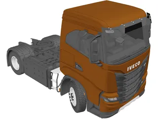 Iveco Stralis X-WAY (2020) 3D Model preview