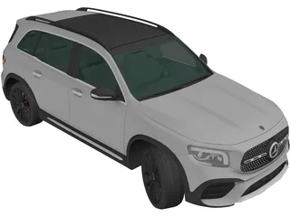 Mercedes-Benz GLB AMG (2019) 3D Model preview