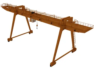 Crane 3D Model preview