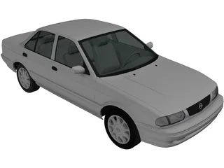 Nissan Tsuru (2004) 3D Model preview