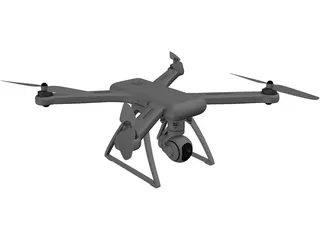 Mi Drone 3D Model preview