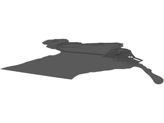 Ancient Punic Carthage 3D Model preview