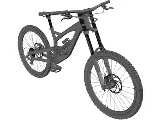 Bike MTB 3D Model preview